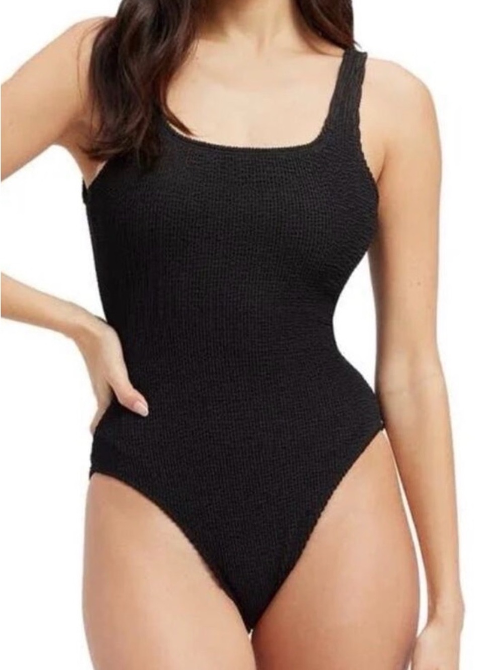 good American black always fit swimsuit